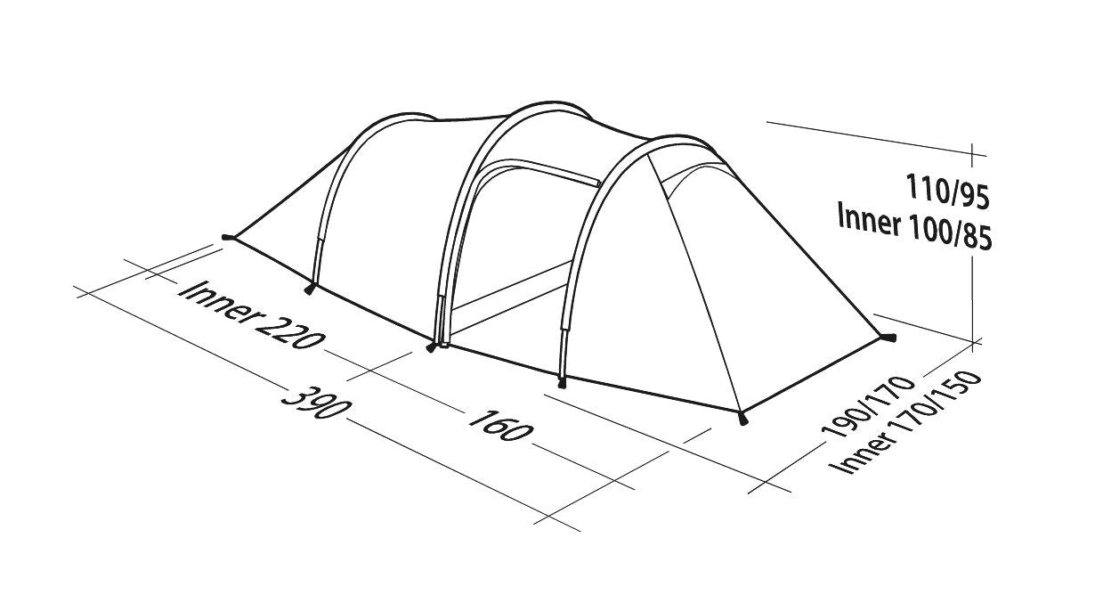Robens Pioneer 3EX Tunnel Tent