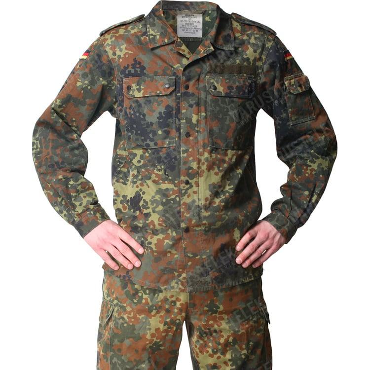 BW field shirt, Flecktarn, surplus – Varusteleka