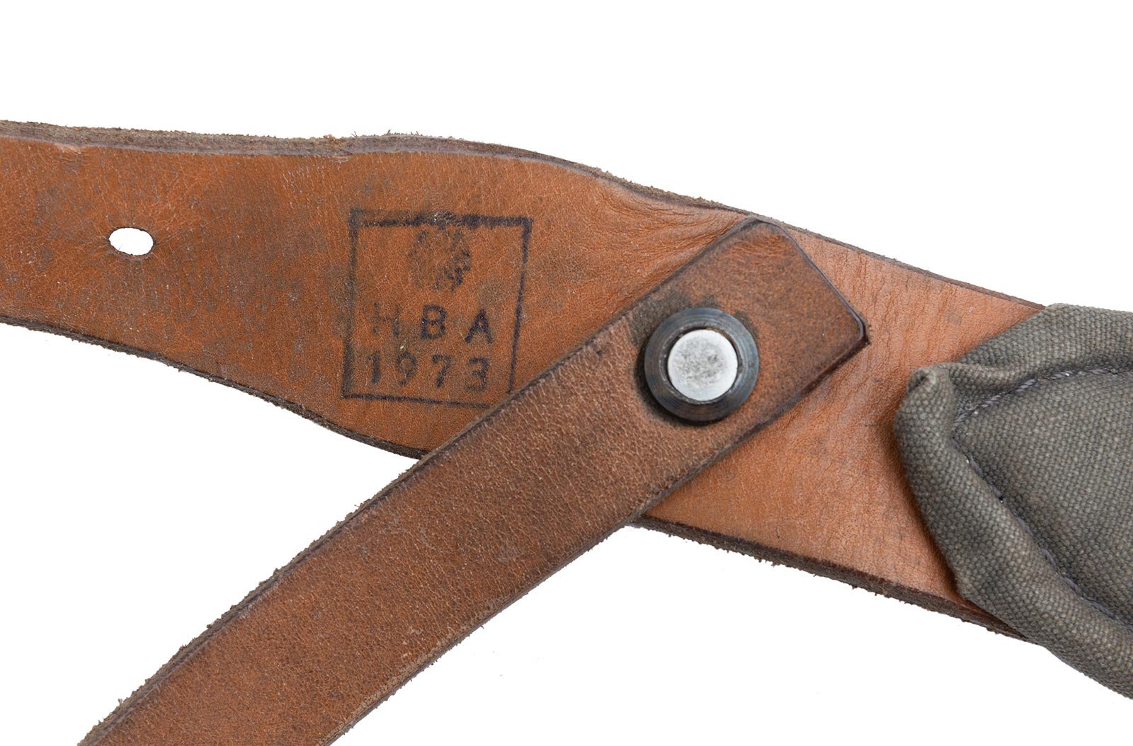 Austrian Y-Suspenders, Leather, Surplus