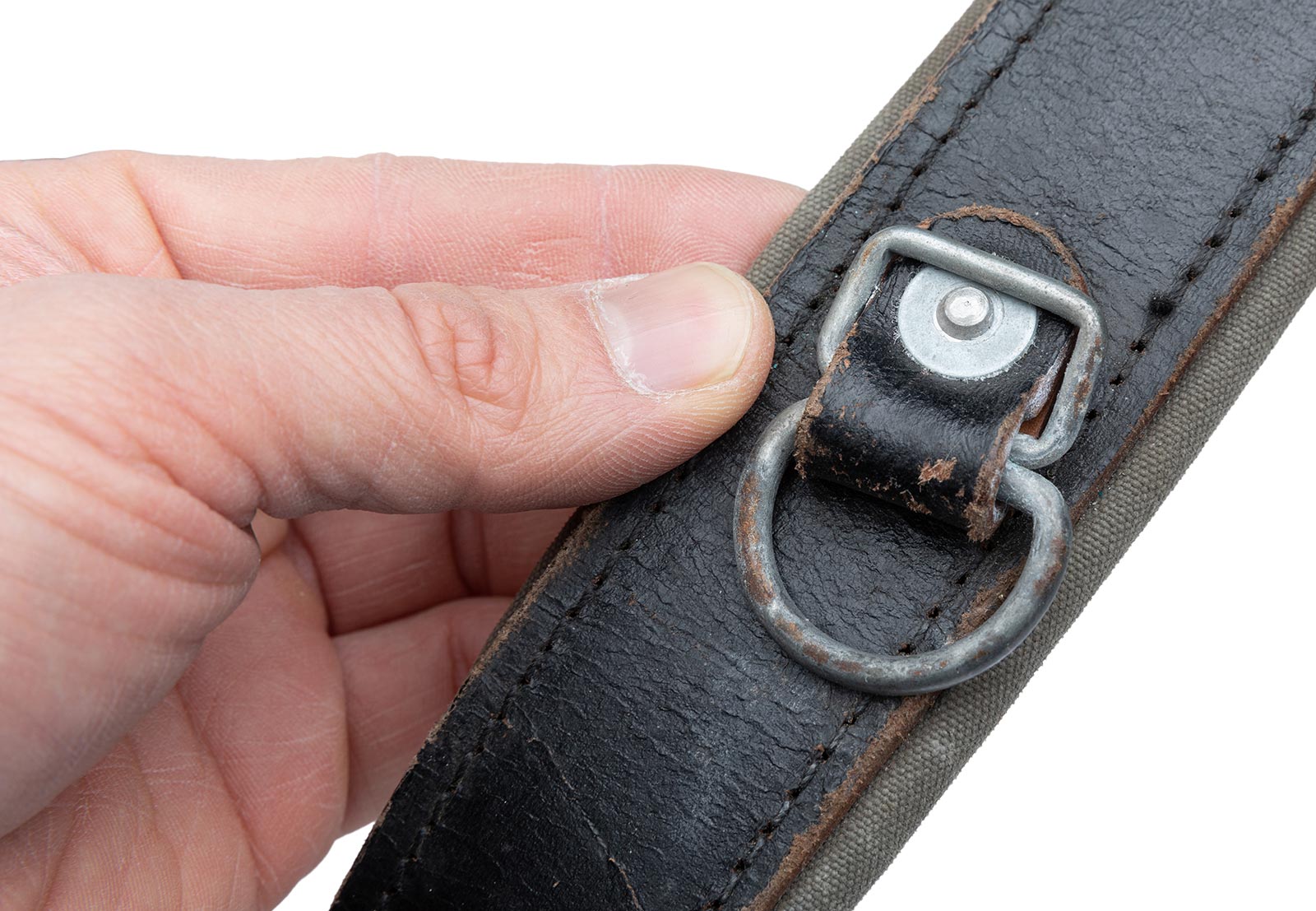 Austrian Y-Suspenders, Leather, Surplus