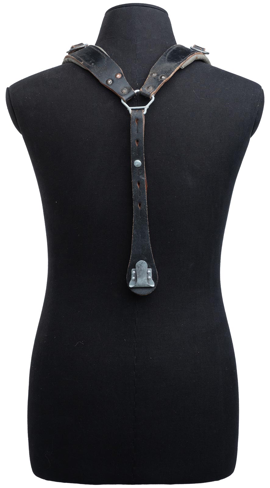 Austrian Y-Suspenders, Leather, Surplus