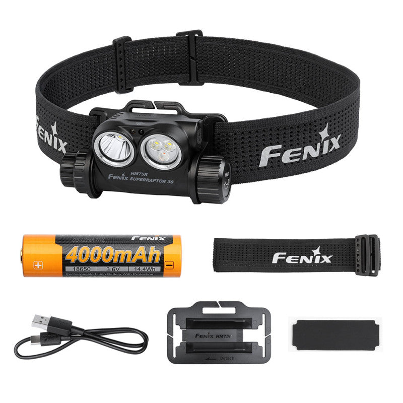 Fenix HM75R SUPERRAPTOR 3S Headlamp