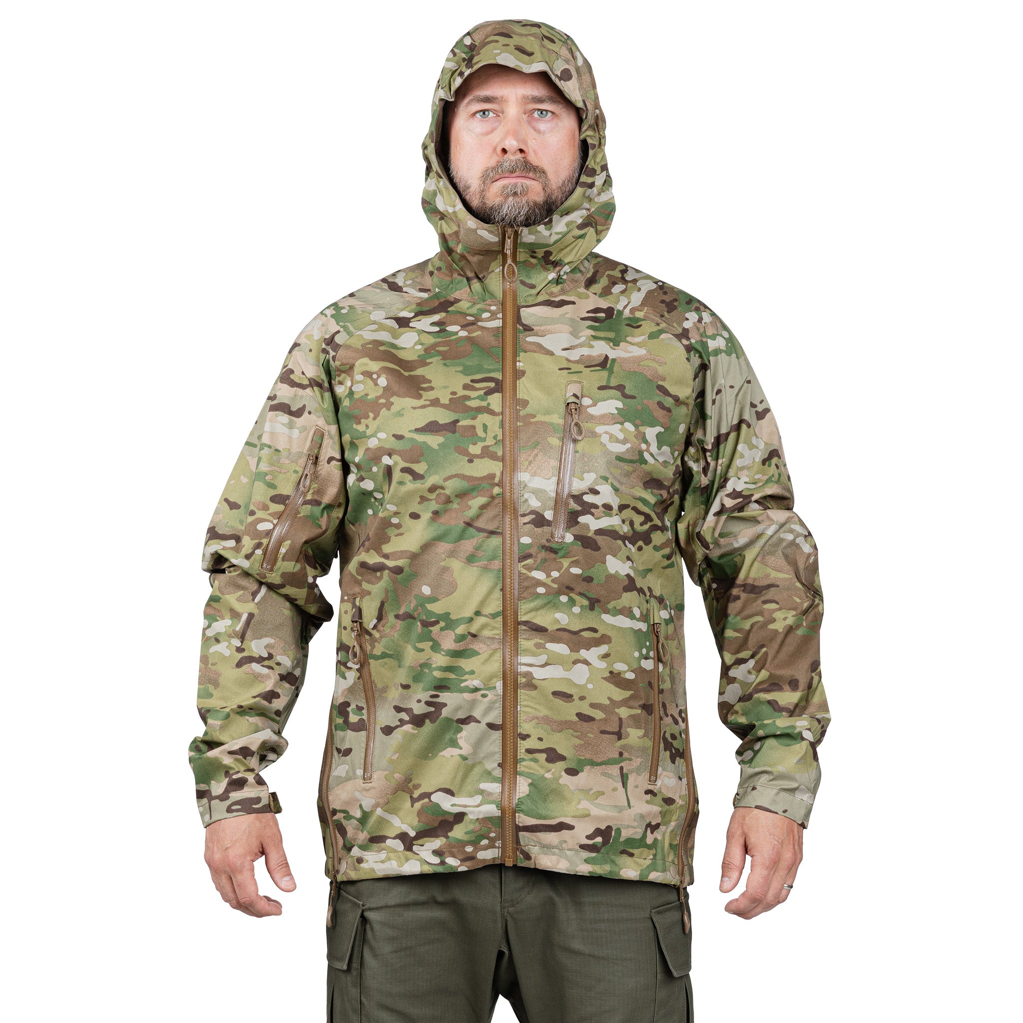 BEYOND A6 Gore-Tex Rain Jacket, MultiCam, Surplus