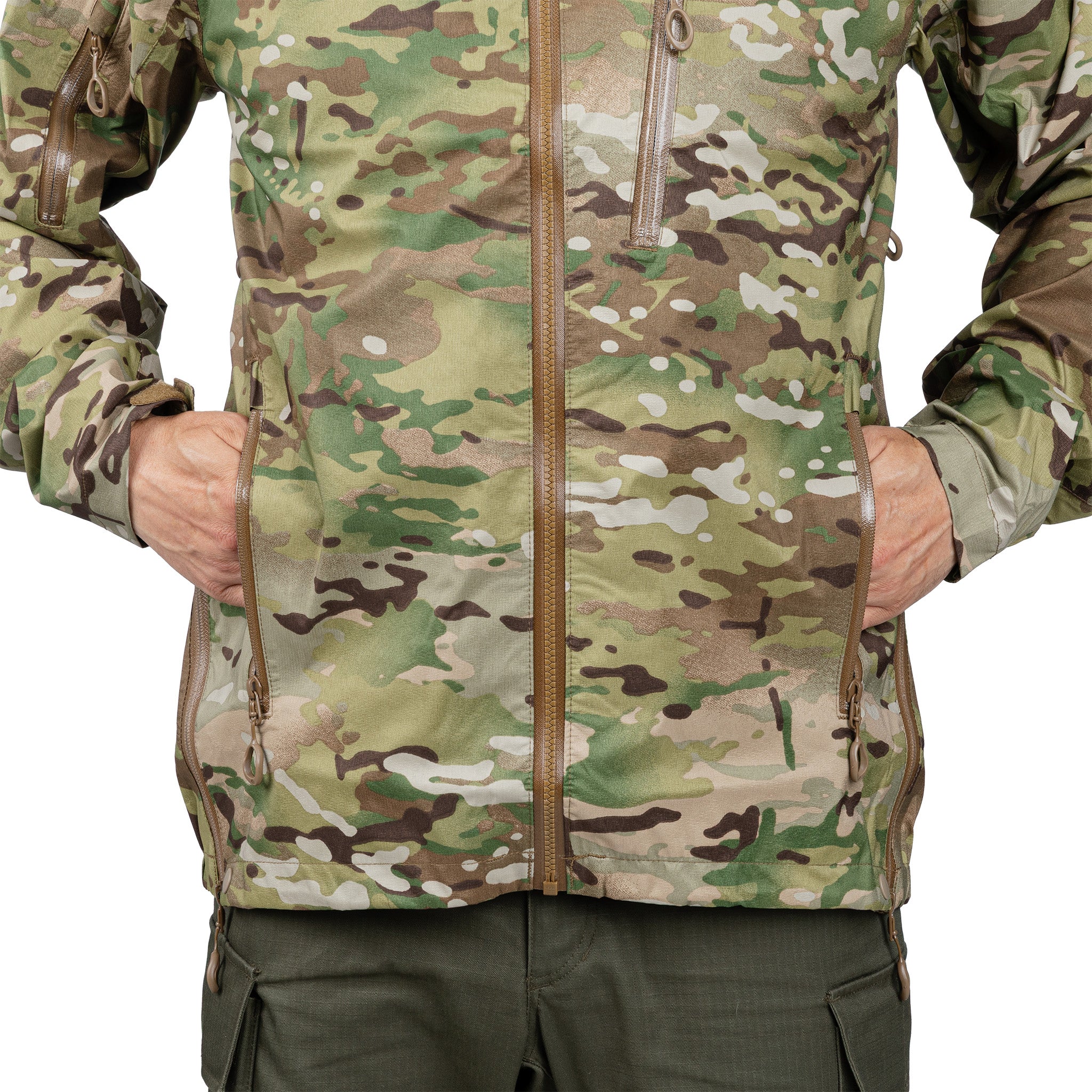 BEYOND A6 Gore-Tex Rain Jacket, MultiCam, Surplus