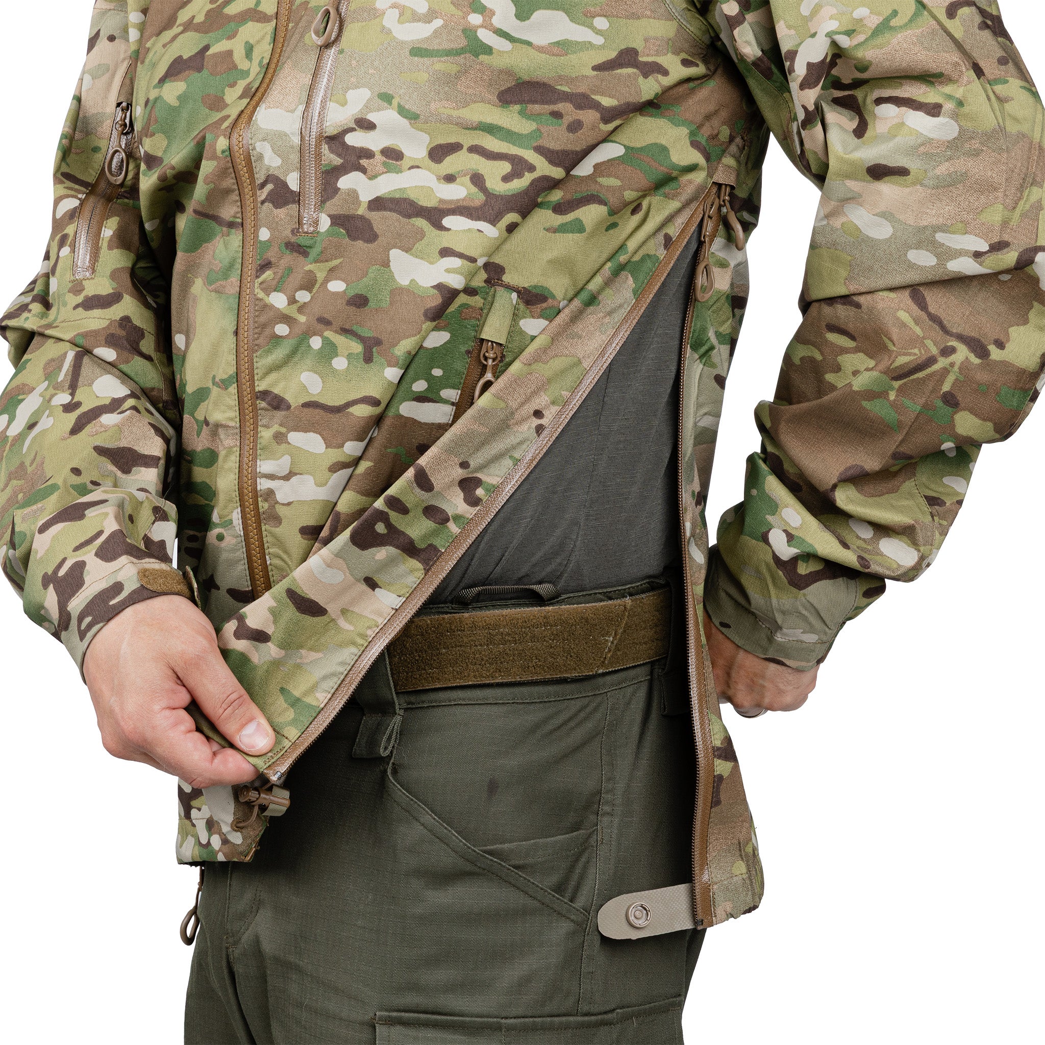 BEYOND A6 Gore-Tex Rain Jacket, MultiCam, Surplus