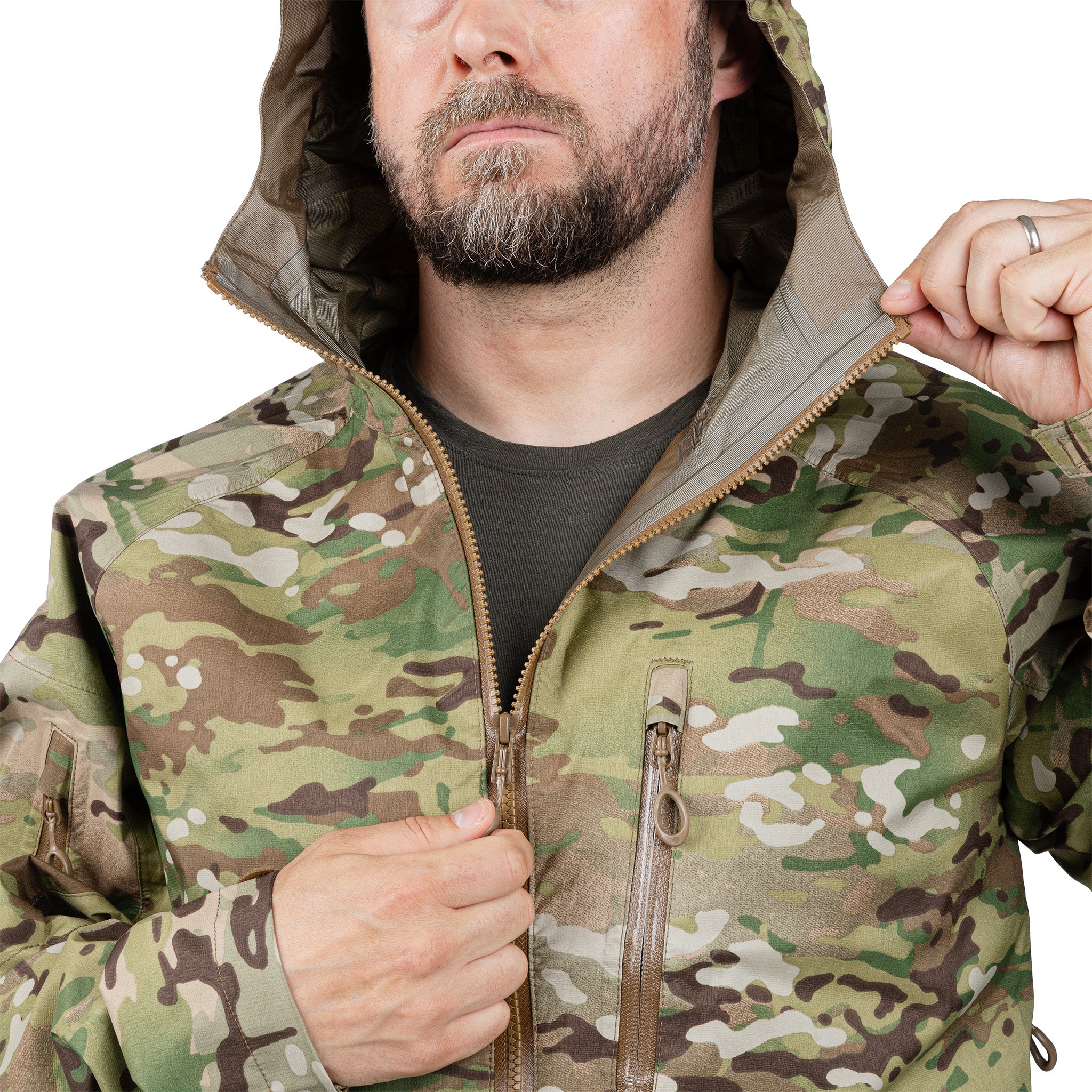 BEYOND A6 Gore-Tex Rain Jacket, MultiCam, Surplus
