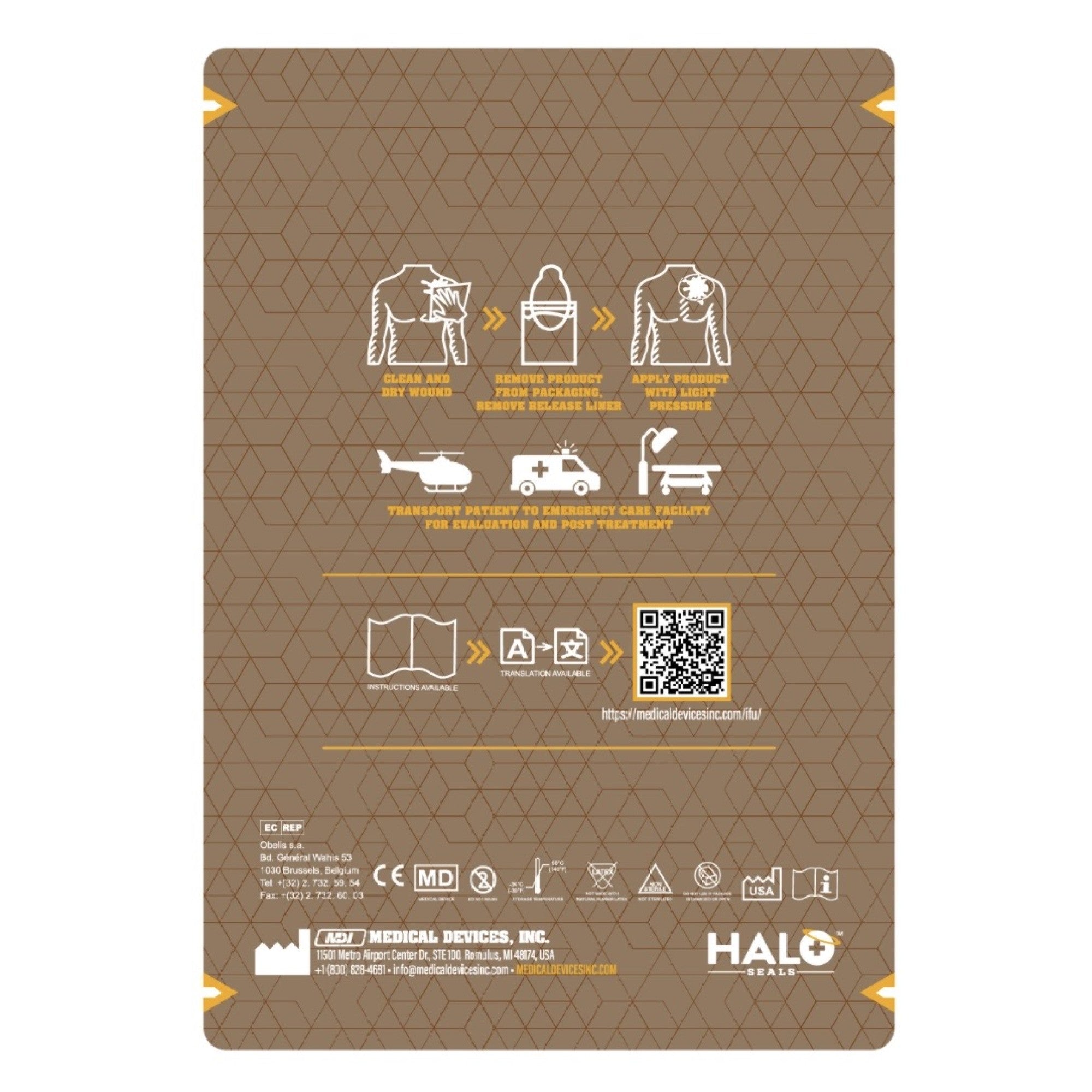 CVN HALO Chest Seals
