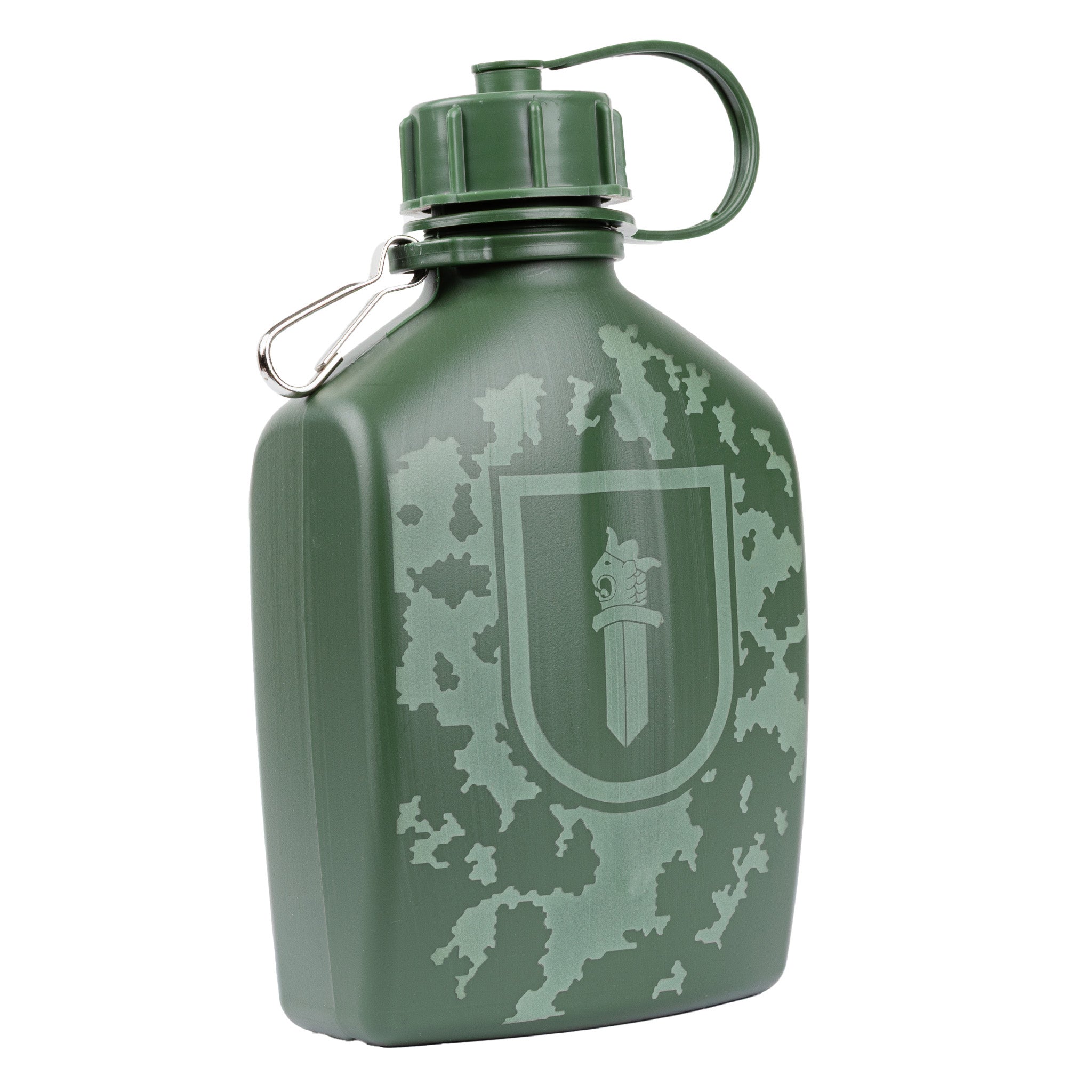 Finnish Canteen, 1 L with Branch Insignia
