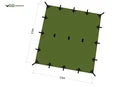 DD Hammocks 3.5 x 3.5 Tarp