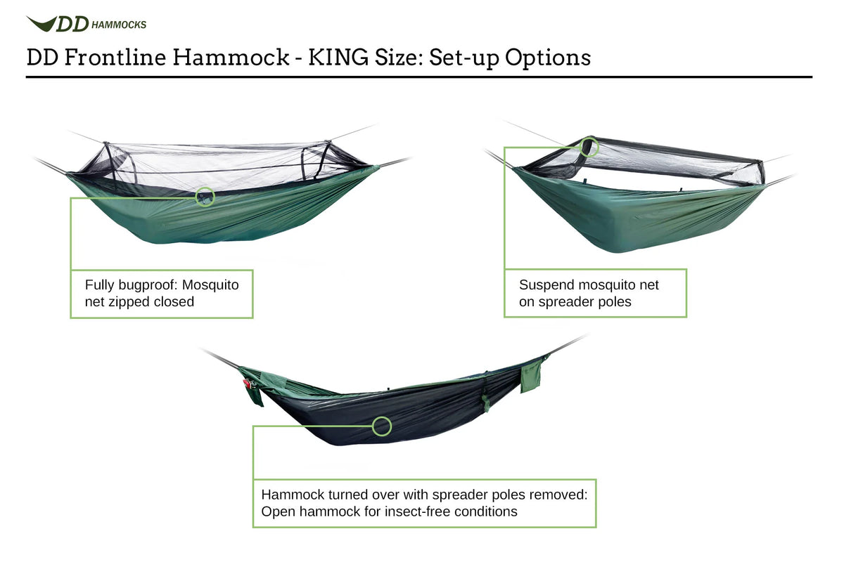 DD Hammocks Frontline Hammock King Size