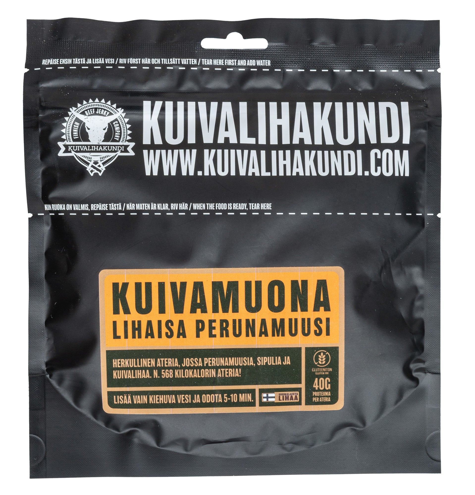 Kuivalihakundi  Beef Jerky Field Ration