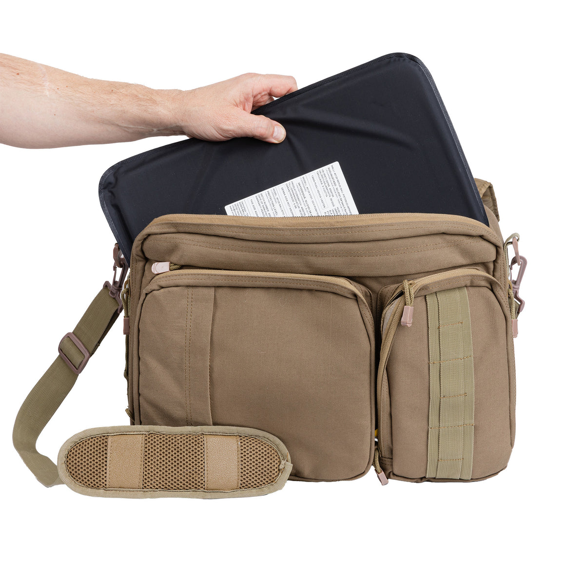 Sioen Ballistics Protective Panel For Backpack/Bag, NIJ II