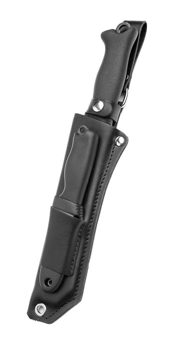 Varusteleka Skrama 200 and Jääkäripuukko 85 with Double Sheath