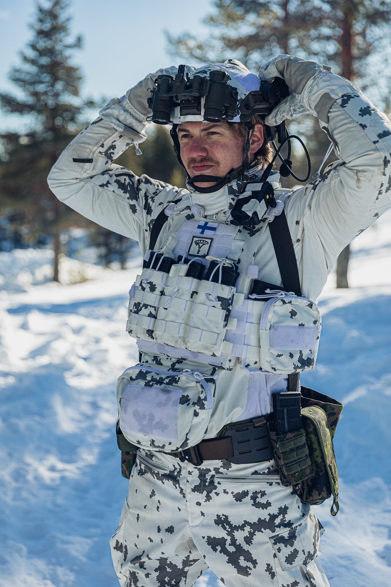 arctic military gear Varusteleka L4 Winter Combat Shirt