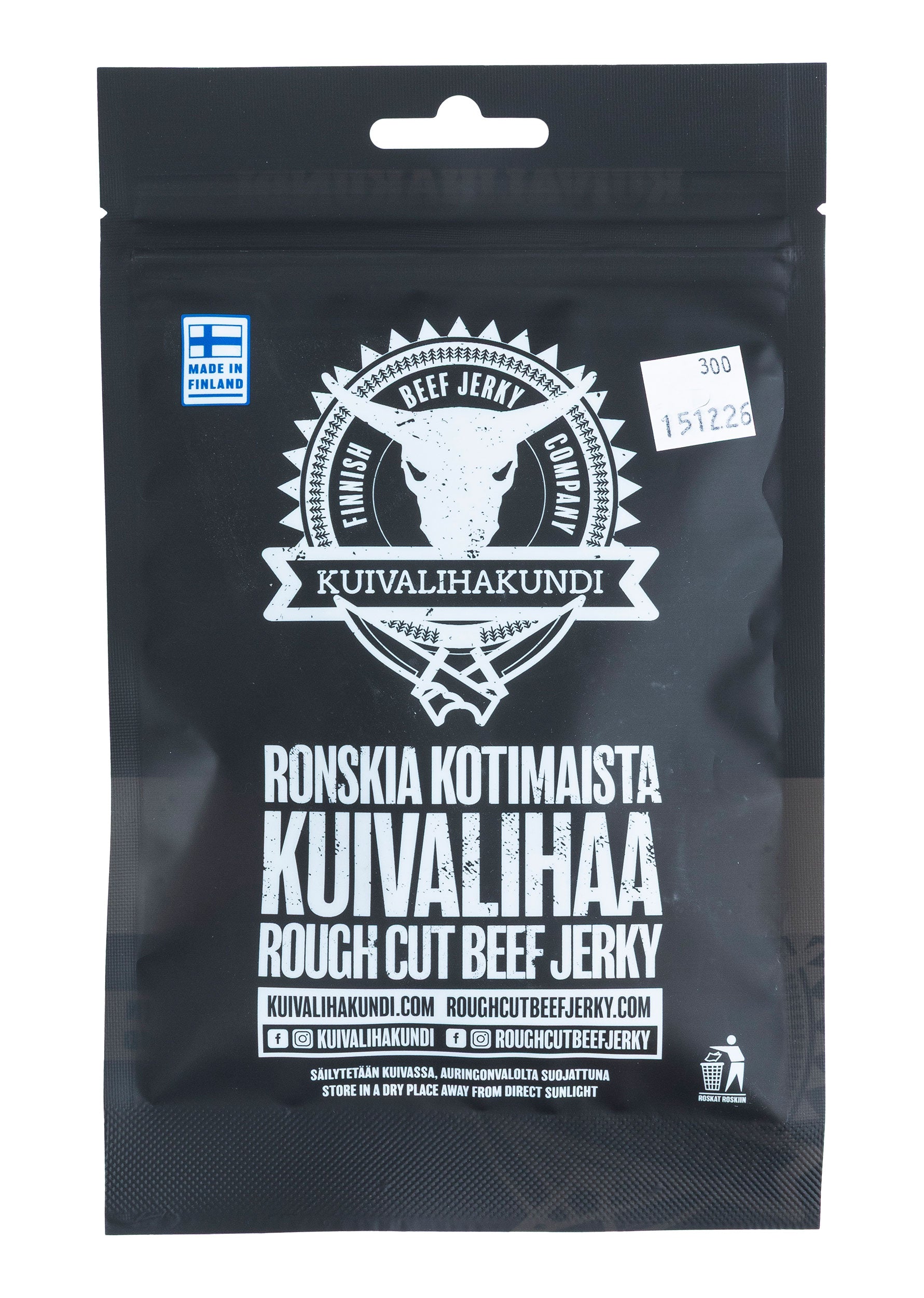 Kuivalihakundi Jäger Jerky, 30g
