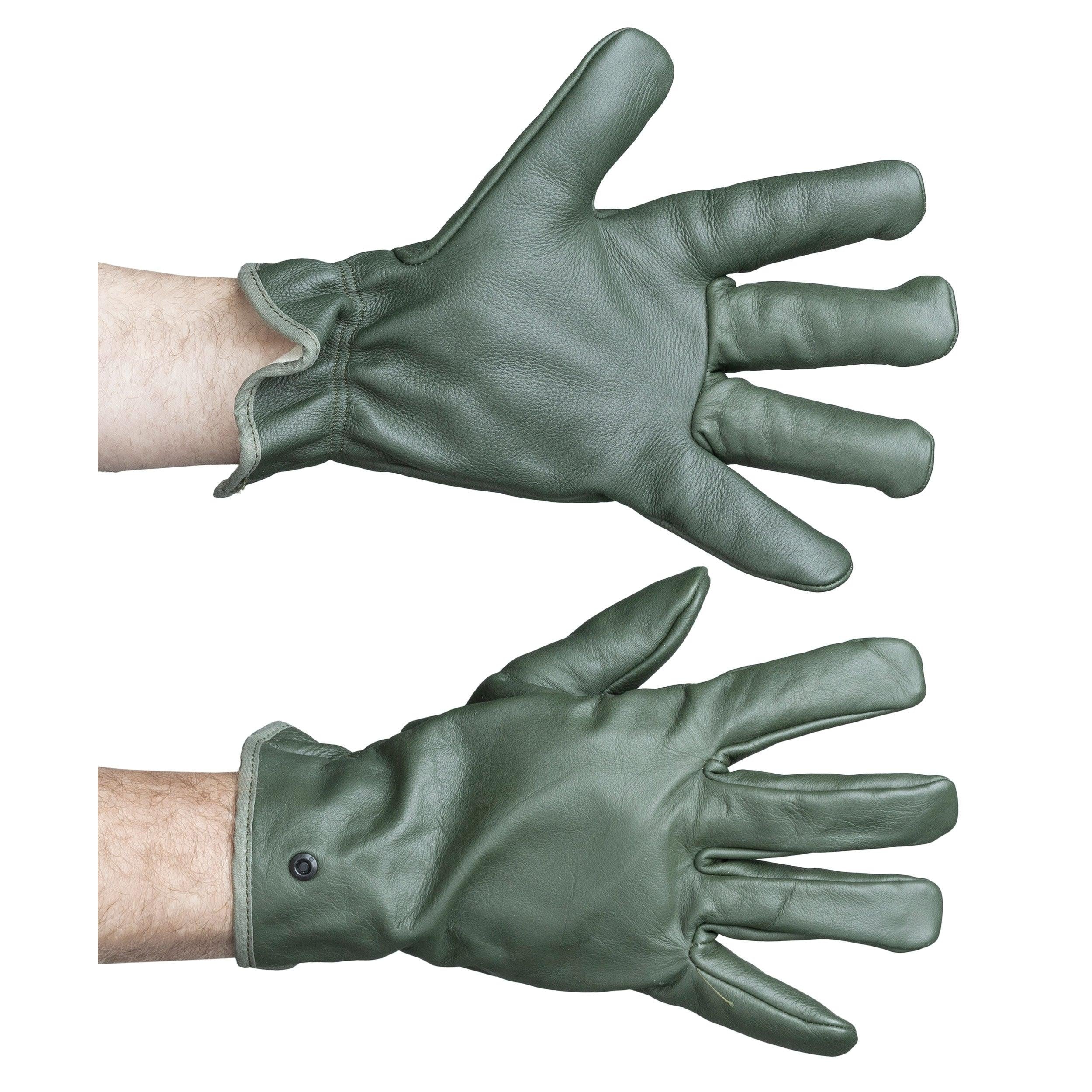 Französische Lederhandschuhe, Ungetragen – Varusteleka