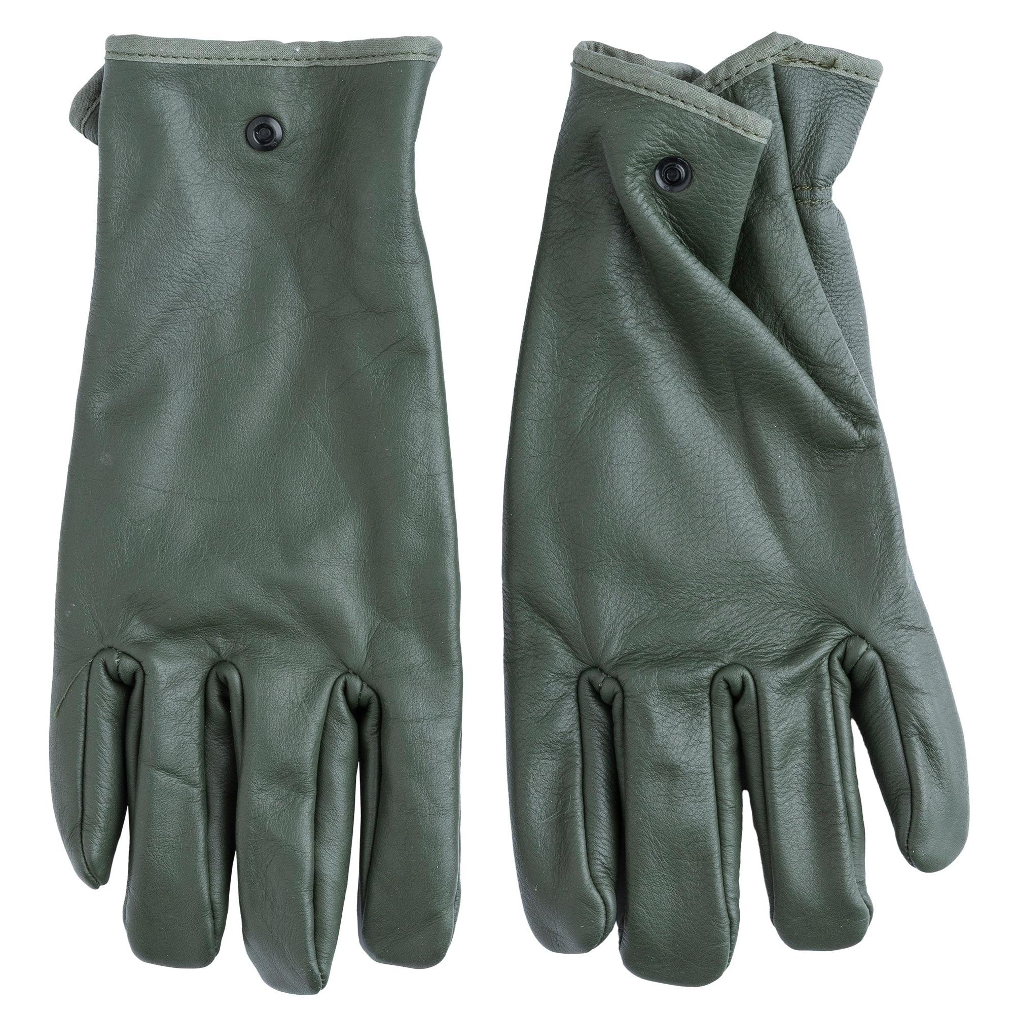 handschuh auf französisch Französische Lederhandschuhe, Ungetragen – Varusteleka