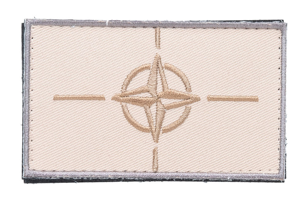 Varusteleka NATO-Flaggenaufnäher, 77 x 47 mm