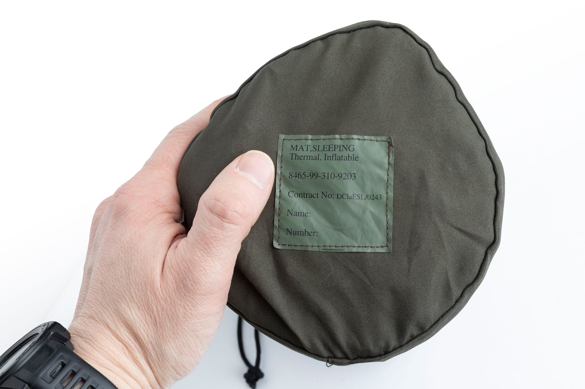 Brytyjska mata samopompująca, demobil