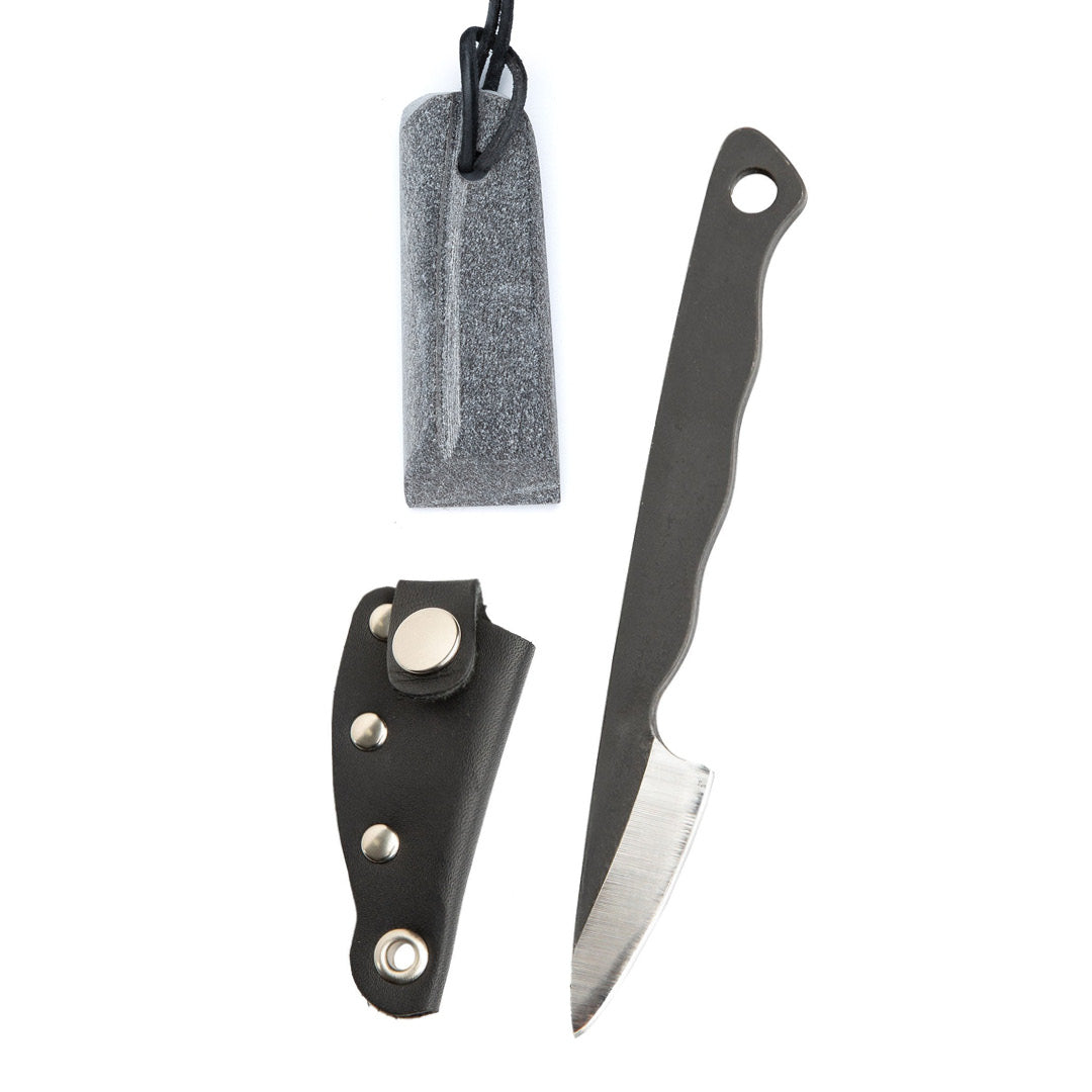 Varusteleka Tiny pikkupuukko ja Wästikivi hiomakivi