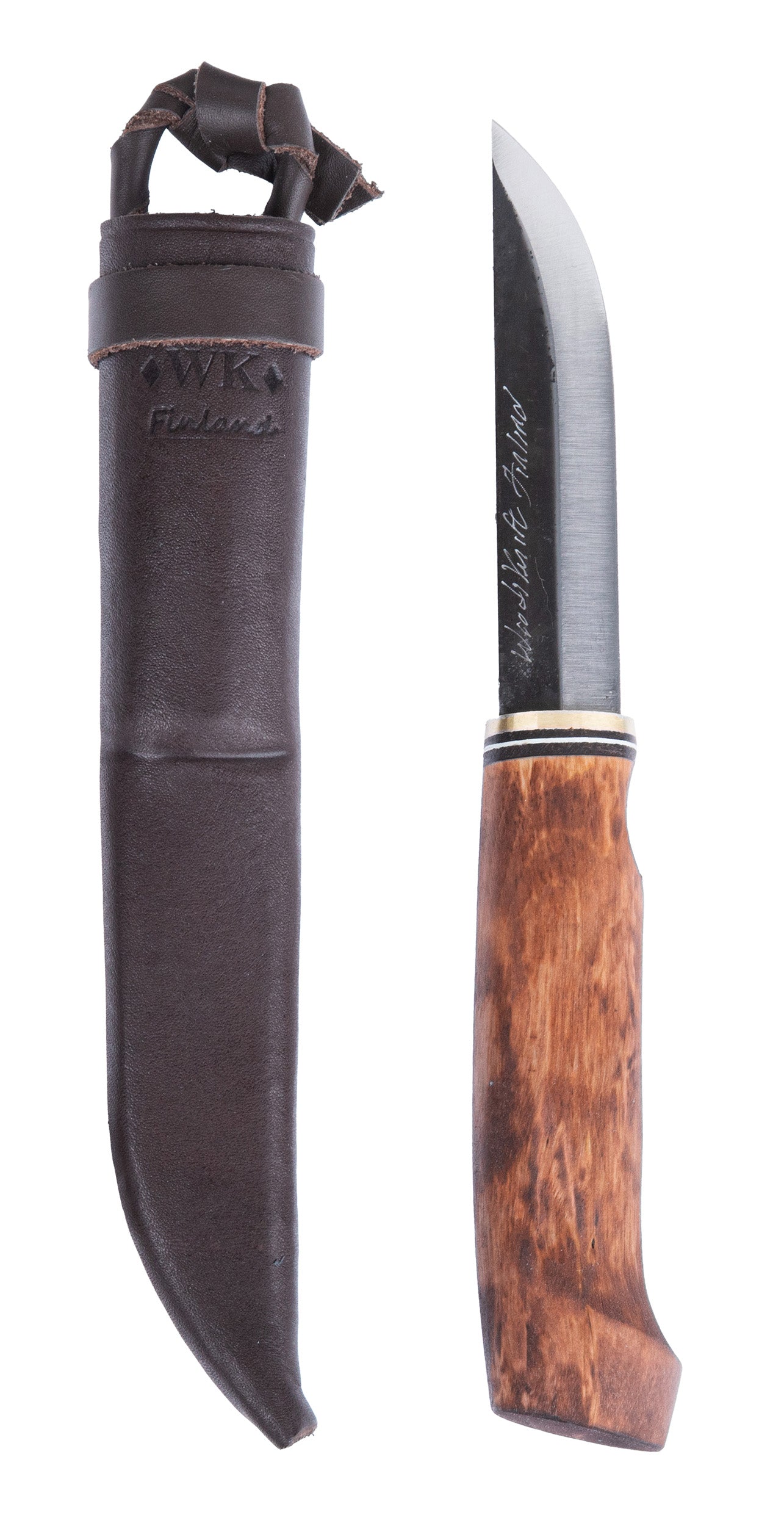 Woodsknife Traditional Puukko Knife 105, dark – Varusteleka