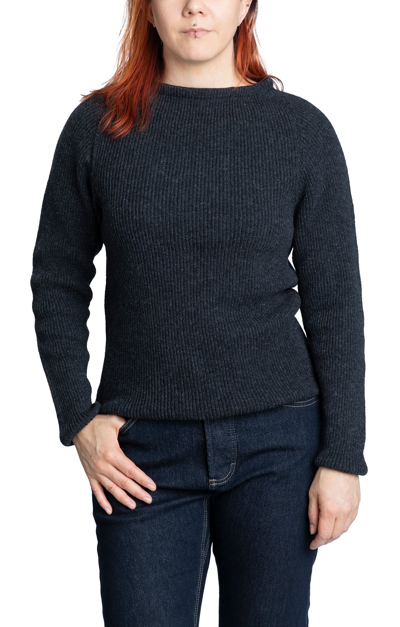 Arctic Circle Wool Sweater w. O-neck