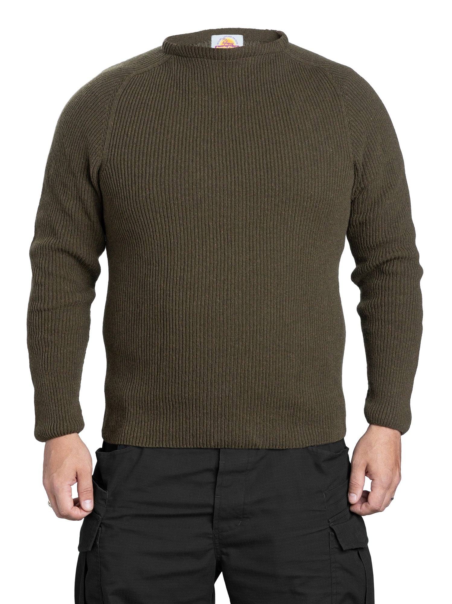 Arctic Circle Wool Sweater w. O-neck