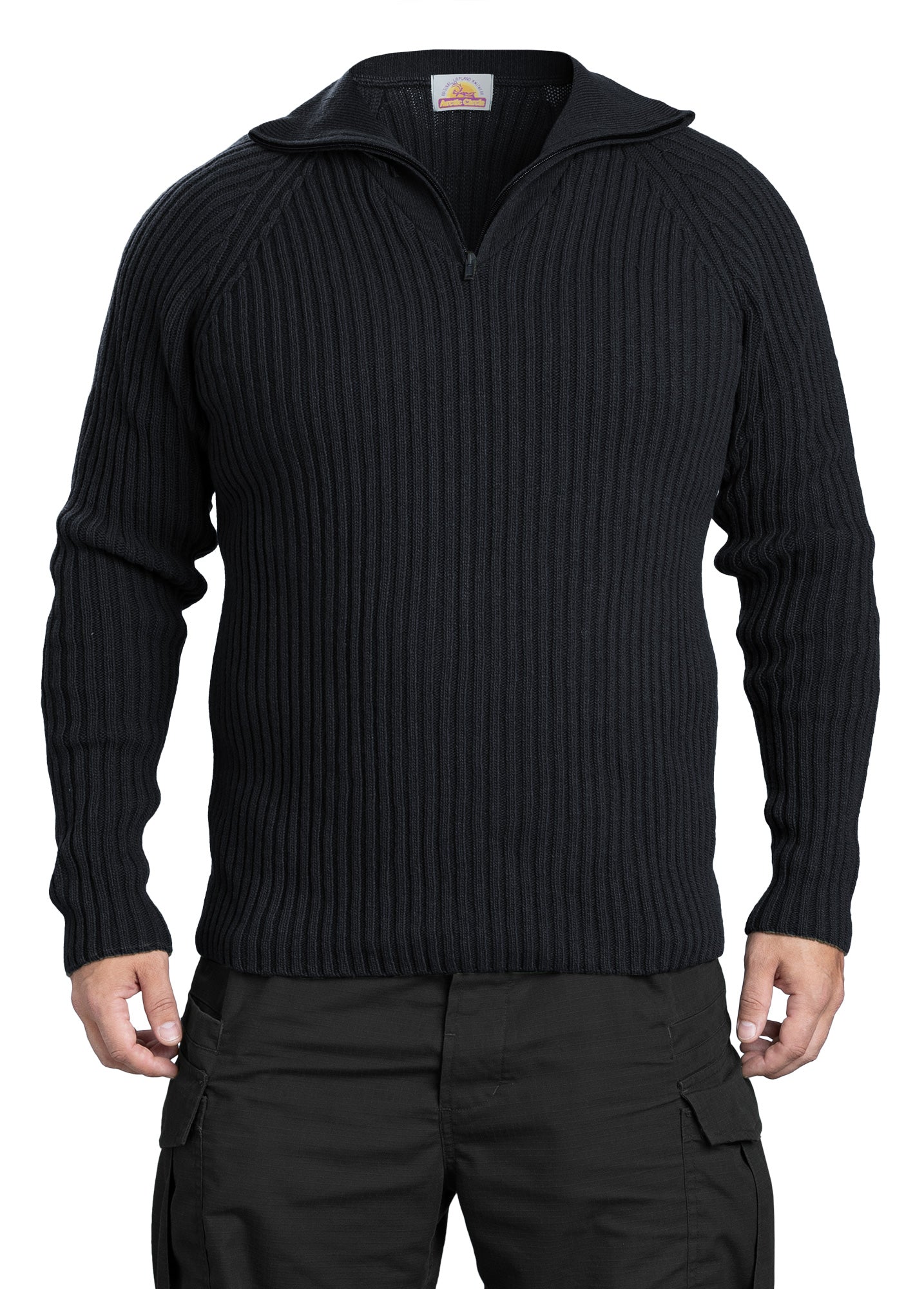 Arctic Circle Wool Sweater w. zipper