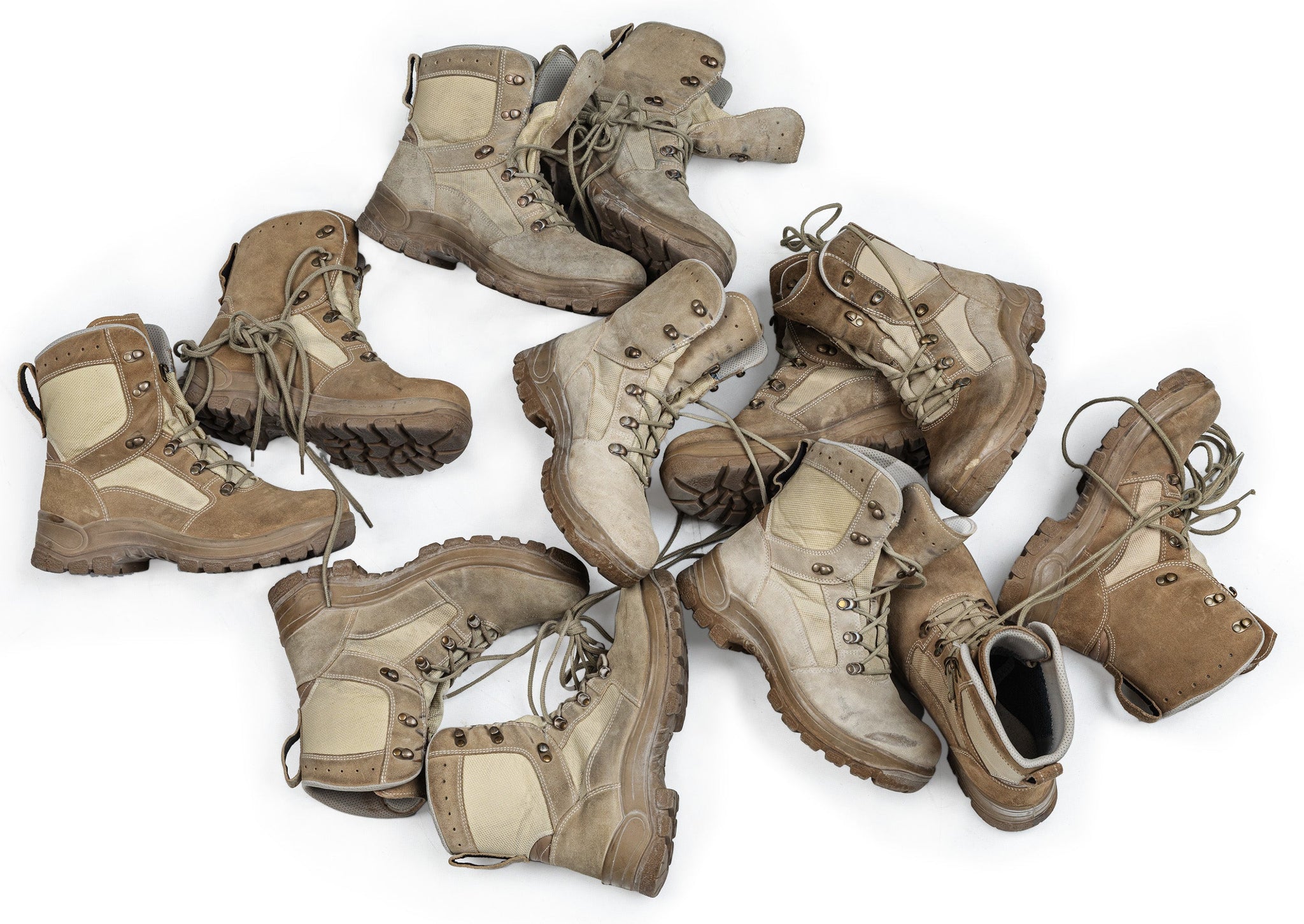 BW Gore-Tex Wüstenstiefel, Überschuss
