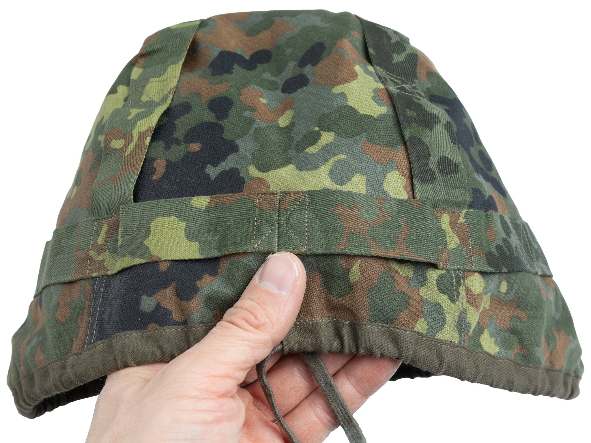 BW komposiittikypärän naamiosuoja, Flecktarn/Tropentarn, ylijäämä