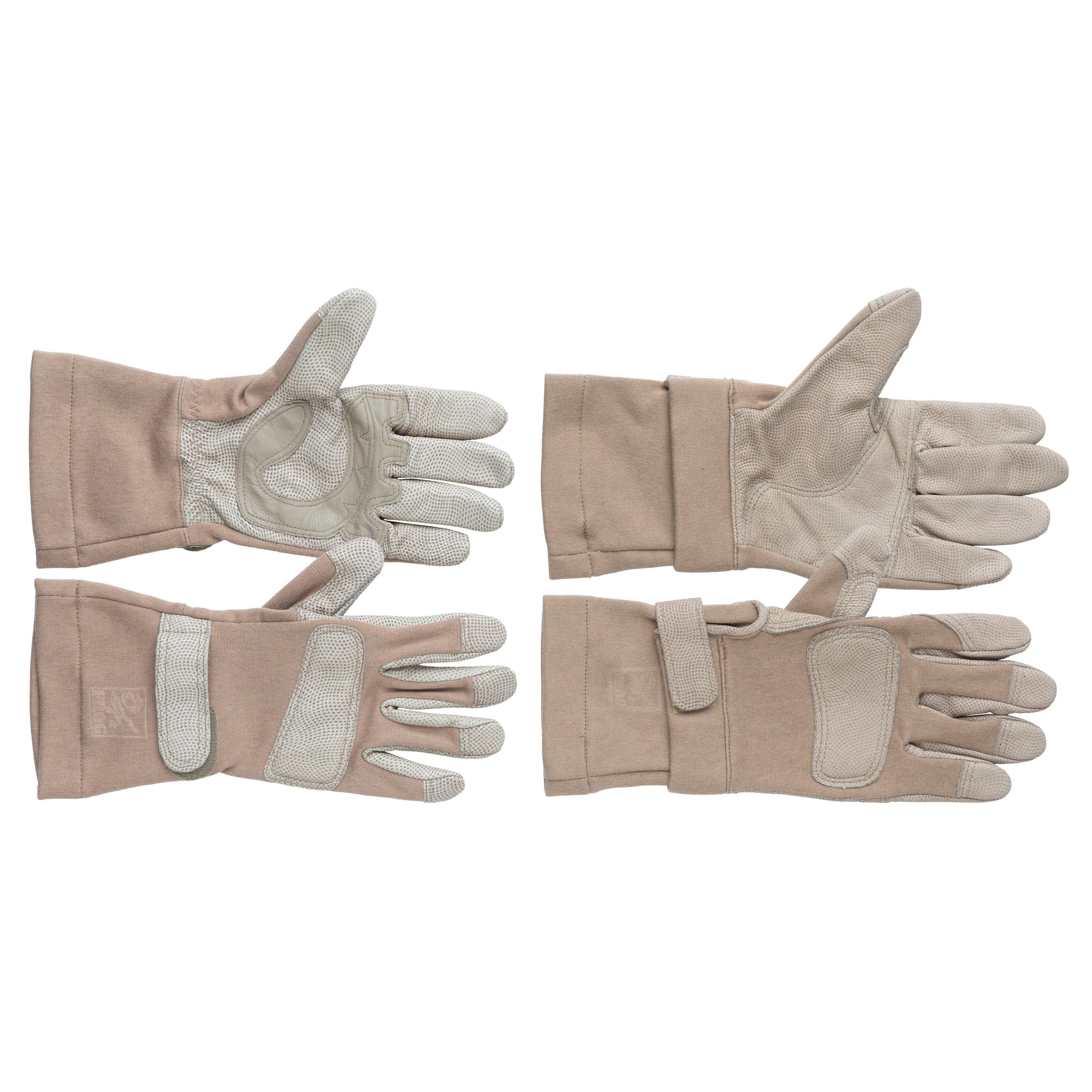 USMC FROG Flamm- und Schnittfeste Handschuhe, Desert Tan, Ungetragen