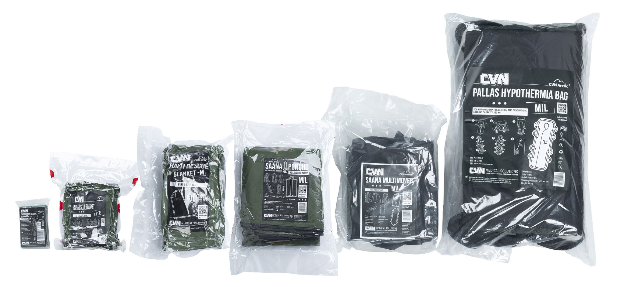 CVN Arctic Halti Rescue Blanket Lite, 195 cm x 235 cm 