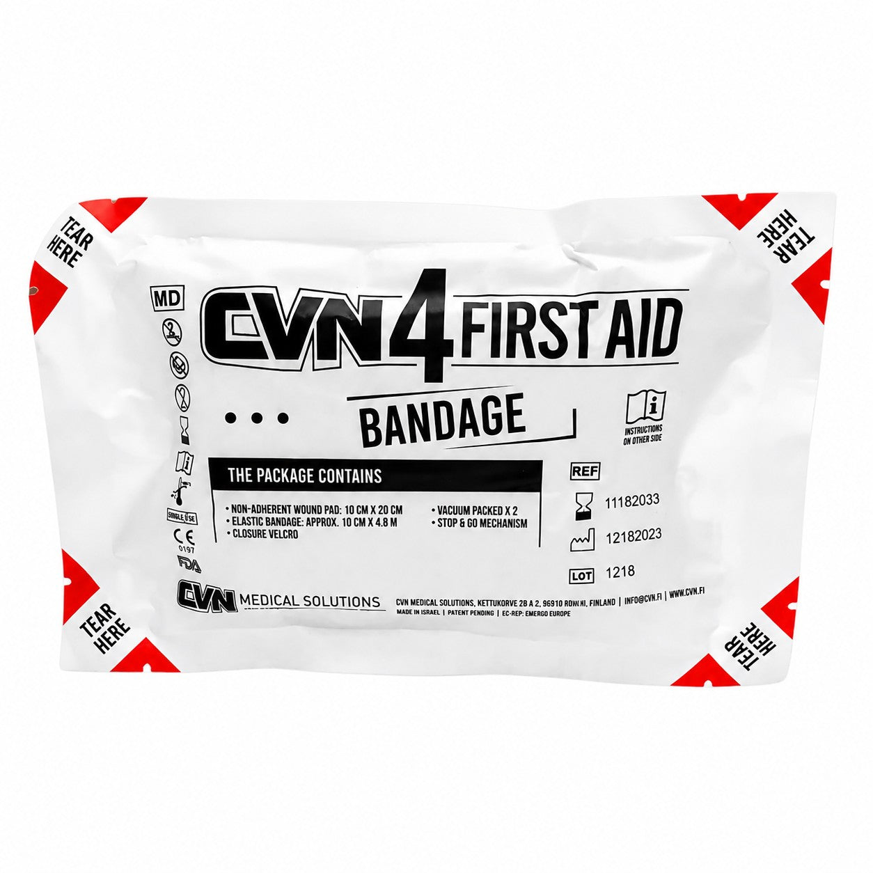 CVN4 First Aid Bandage paineside