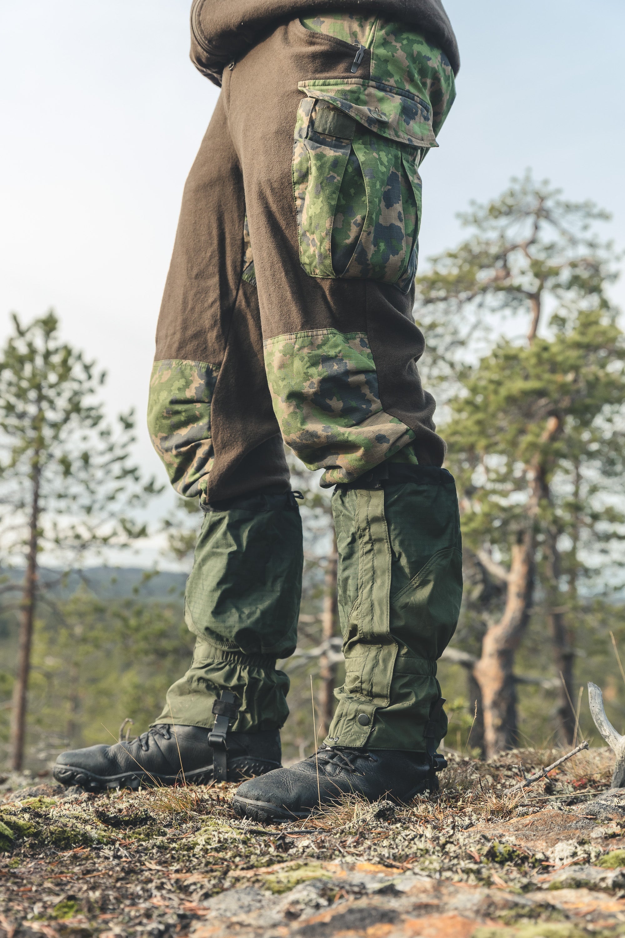 Dutch Gaiters, Green, Surplus