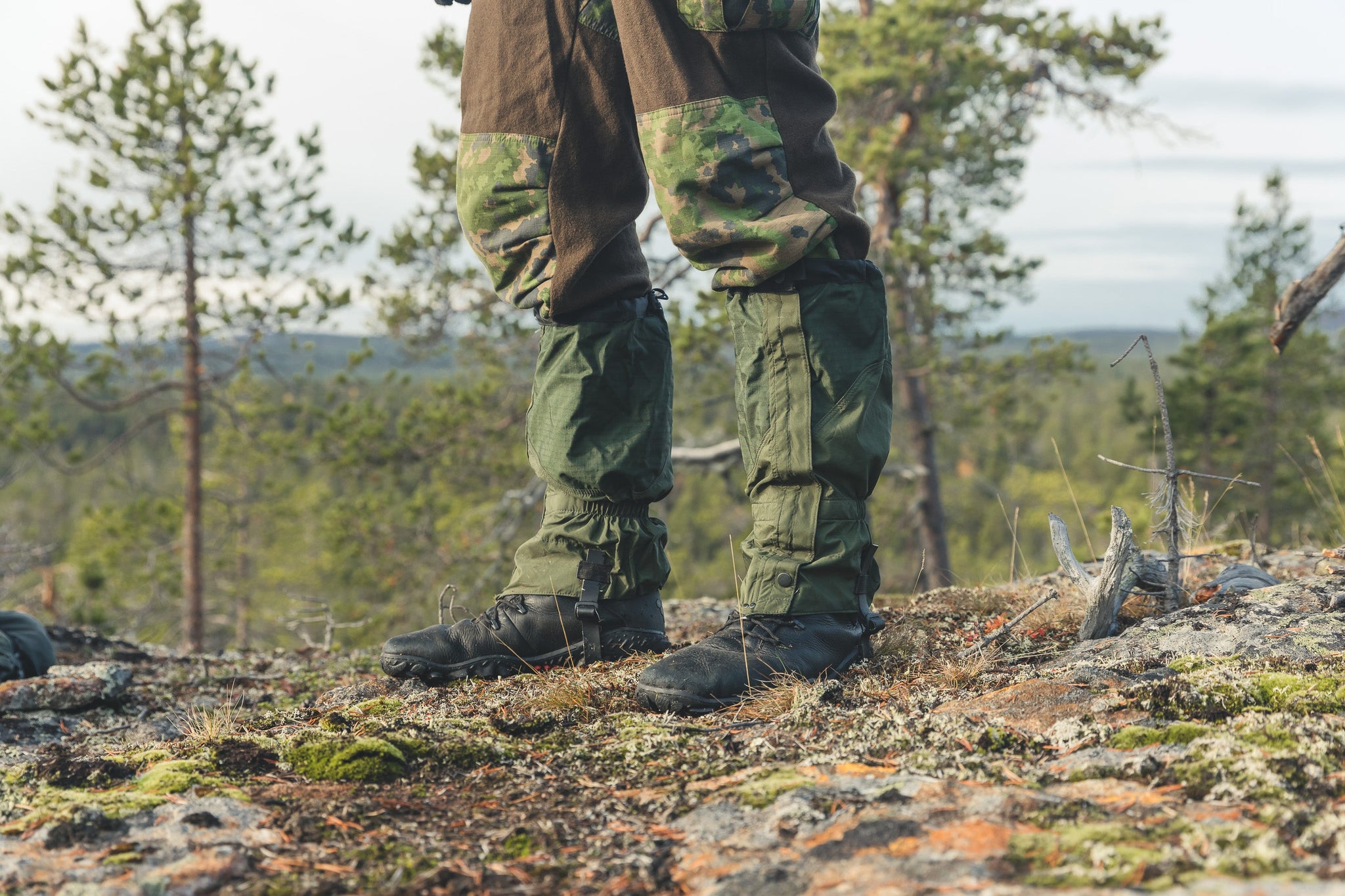 Dutch Gaiters, Green, Surplus