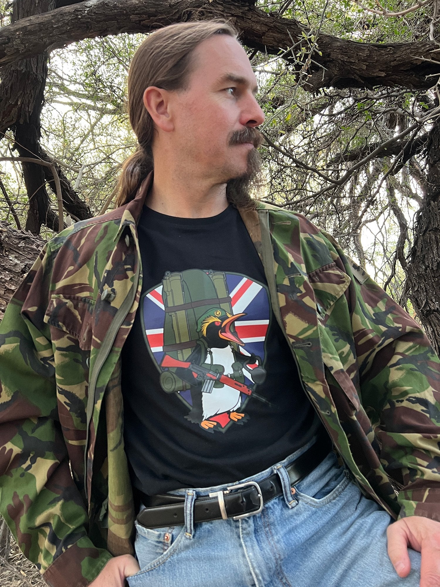 Forgotten Weapons Penguin Brutality T-shirt