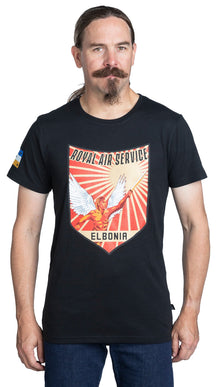 Forgotten Weapons Royal Air Service Elbonia T-shirt, Cotton