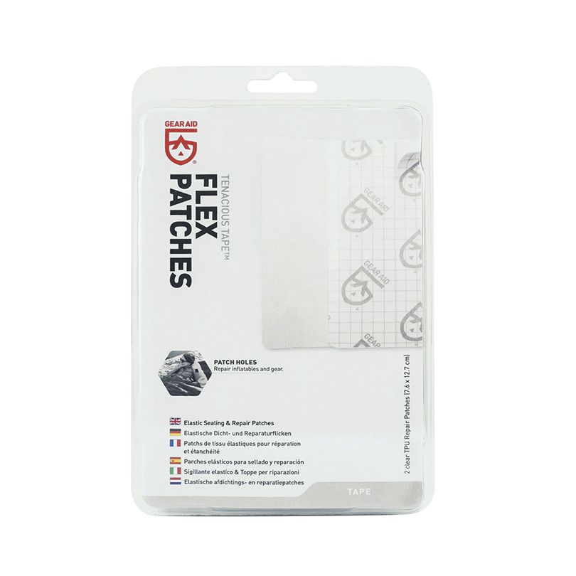 Gear Aid Tenacious Tape Flex Patches, Clear