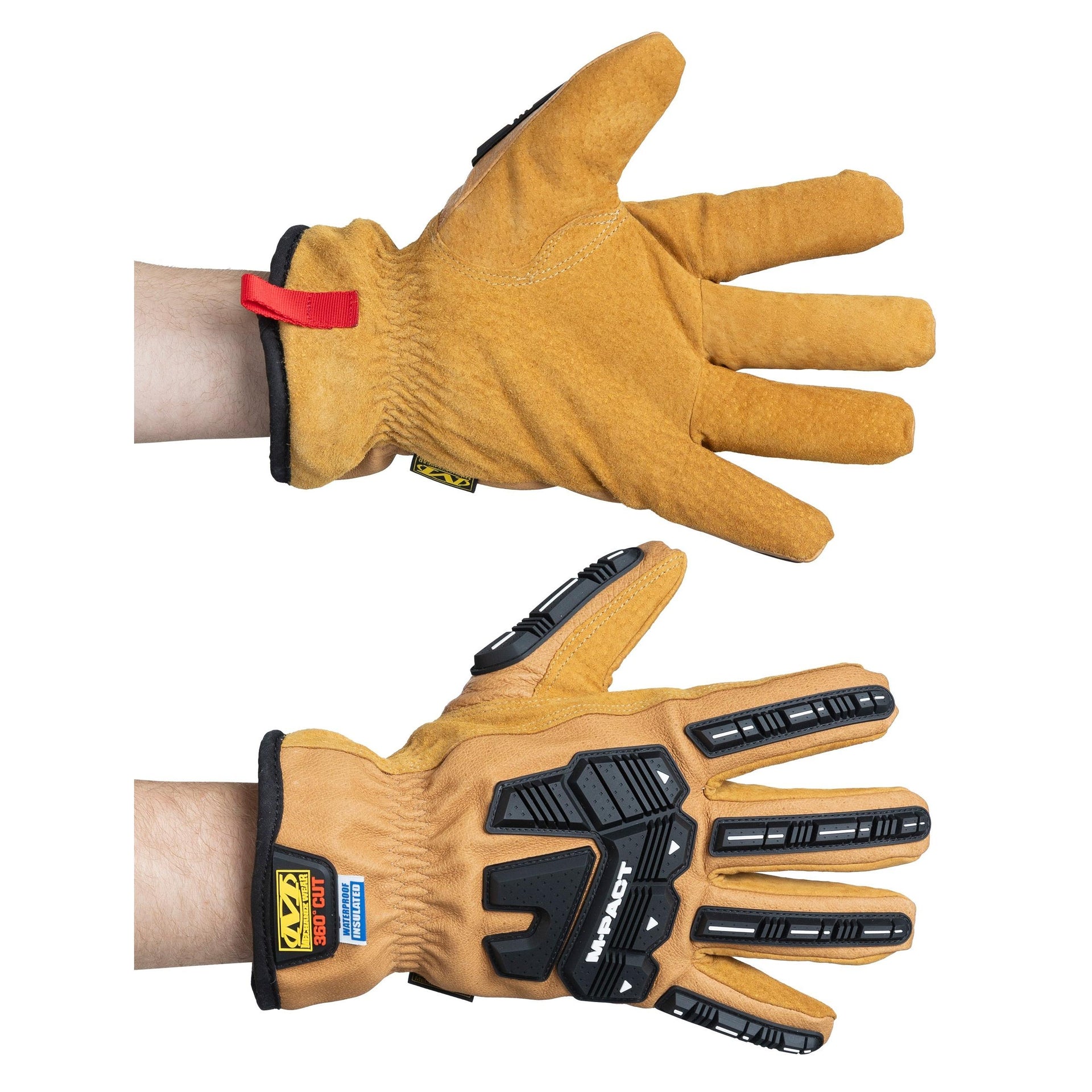 Mechanix ColdWork Wasserdichter Leder-M-Pact Driver F9-360