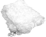 Unlike in the picture; the rings are now brass-colored