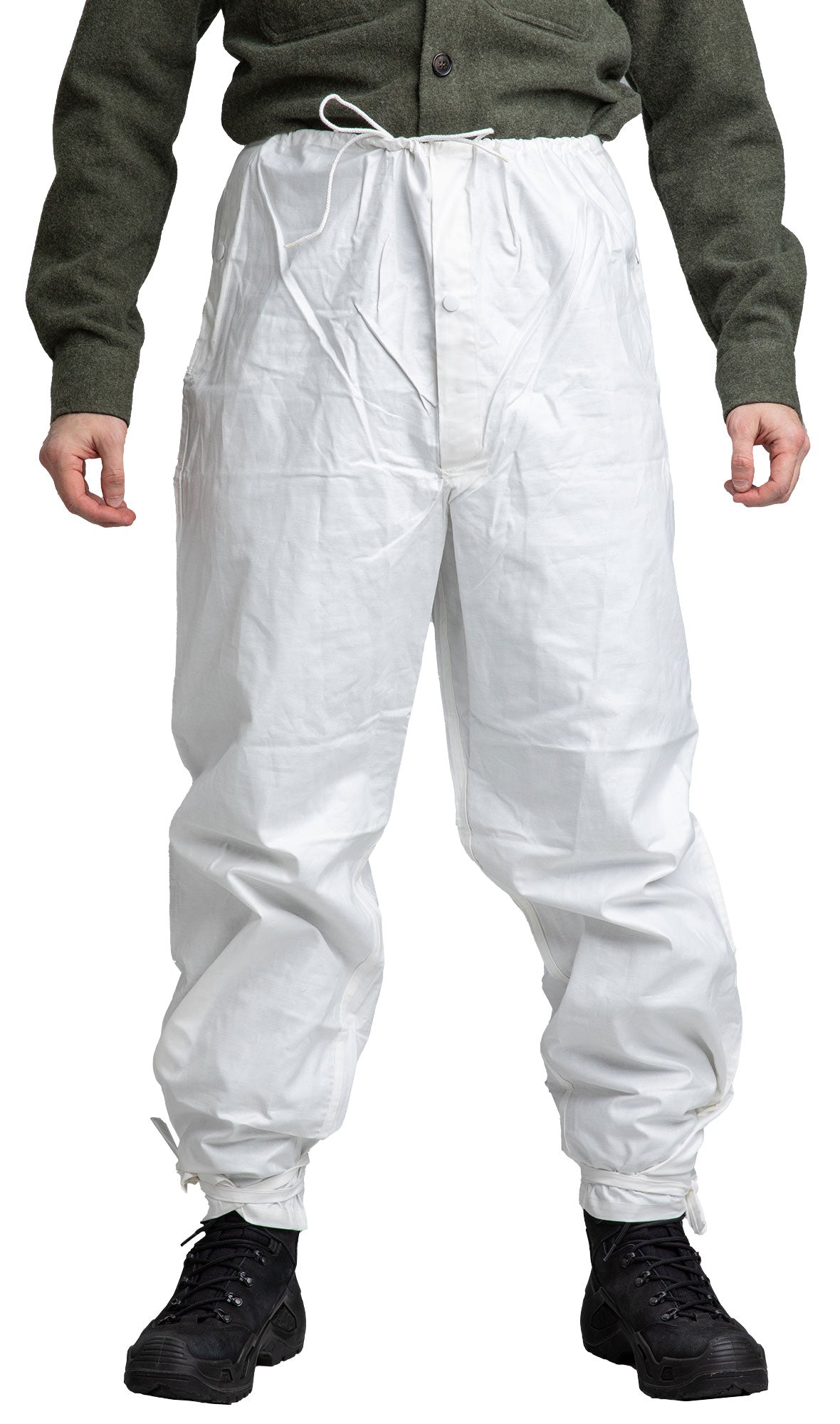 Snow trousers, front.