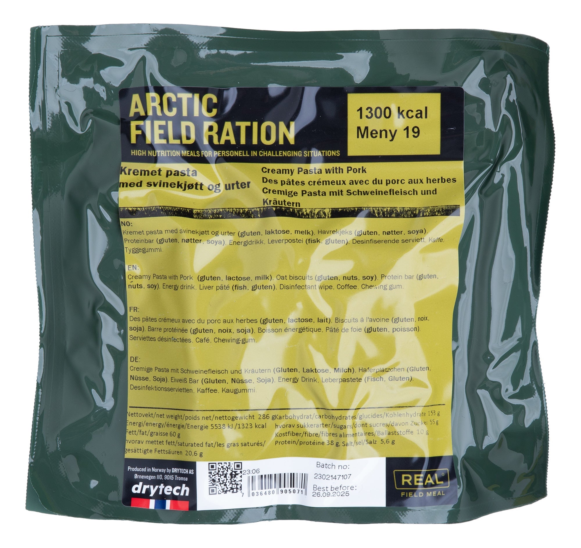 Real Arctic Field Ration