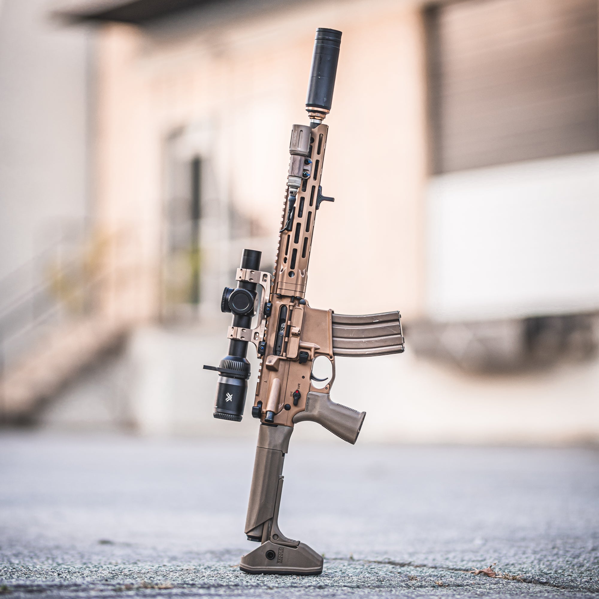REPTILIA RECC•E CARBINE STOCK FDE M4ストック Reptilia RECC·E Carbine Stock, AR-15 – Varusteleka