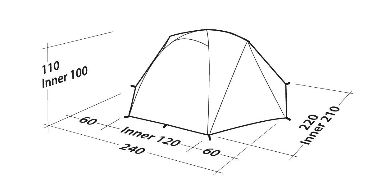 Robens Boulder 2 kupoliteltta