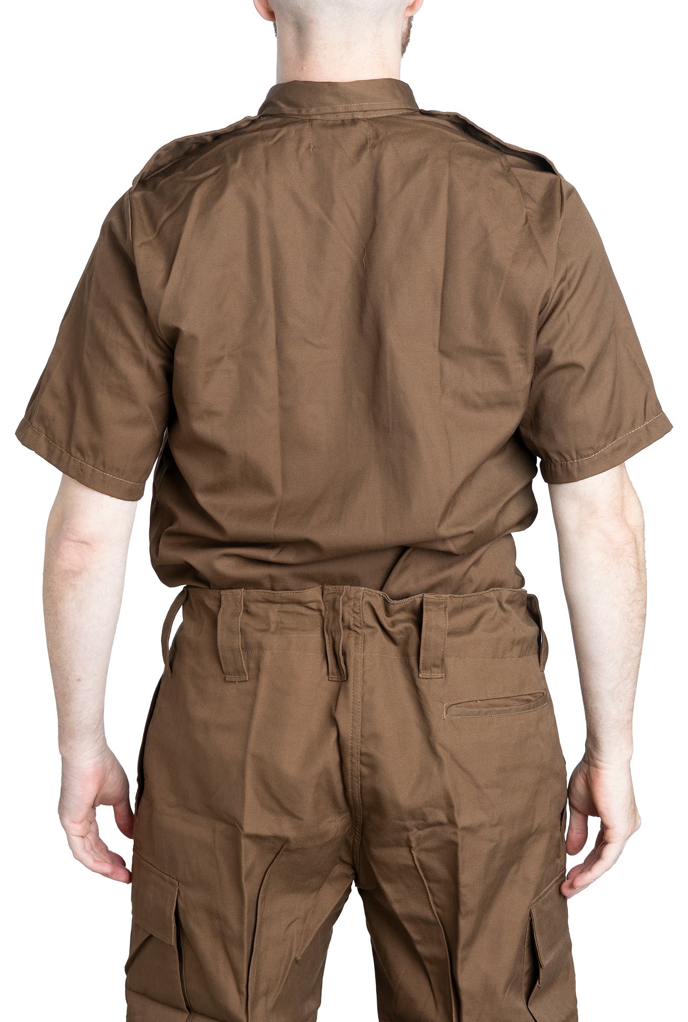 SADF Short Sleeve Field Shirt, Nutria, Unissued
