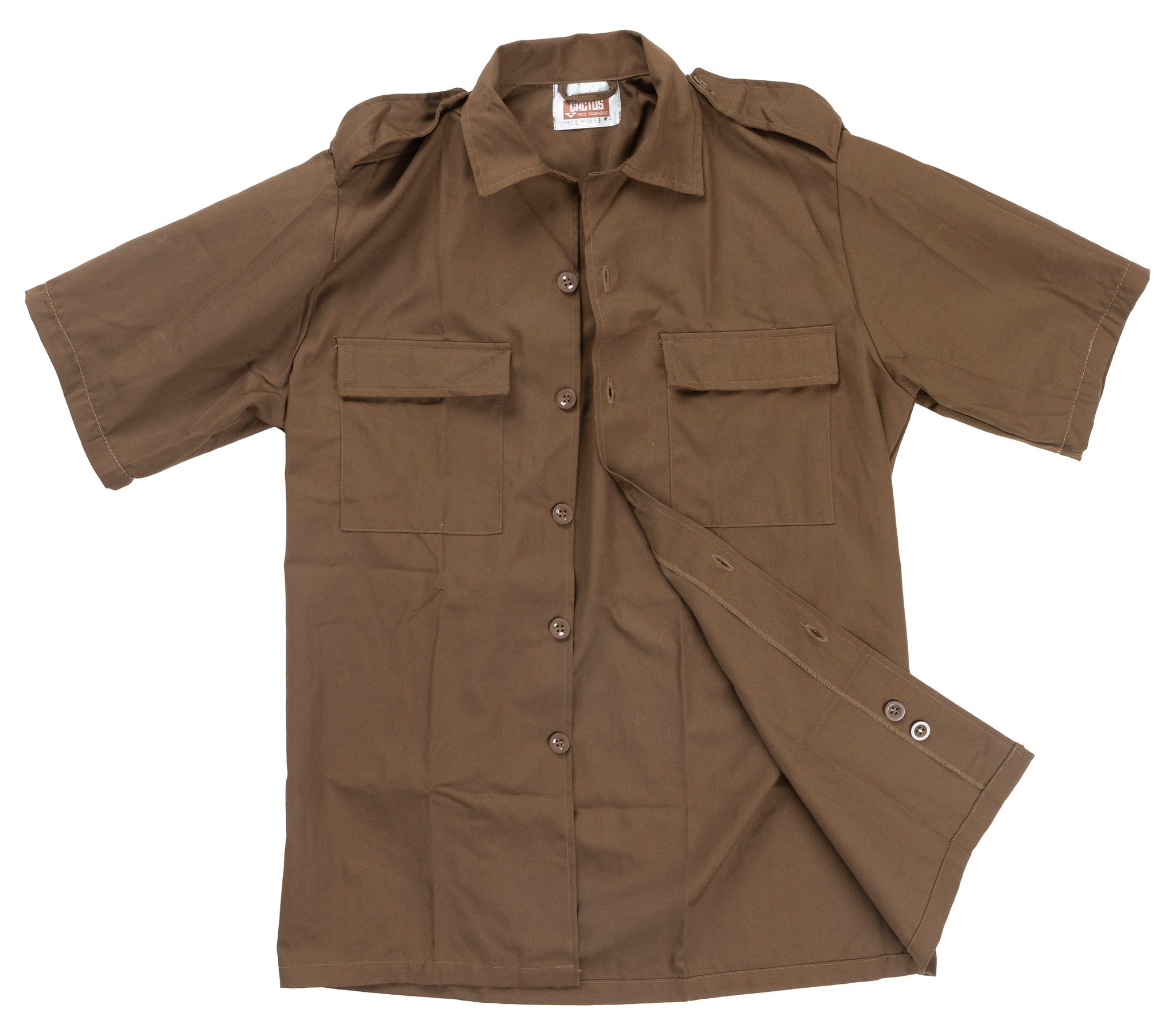 SADF Short Sleeve Field Shirt, Nutria, Unissued