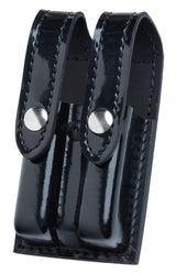 Safariland 78 Slimline pistoolin tuplalipastasku, koko 6, High Gloss Black, uudenveroinen