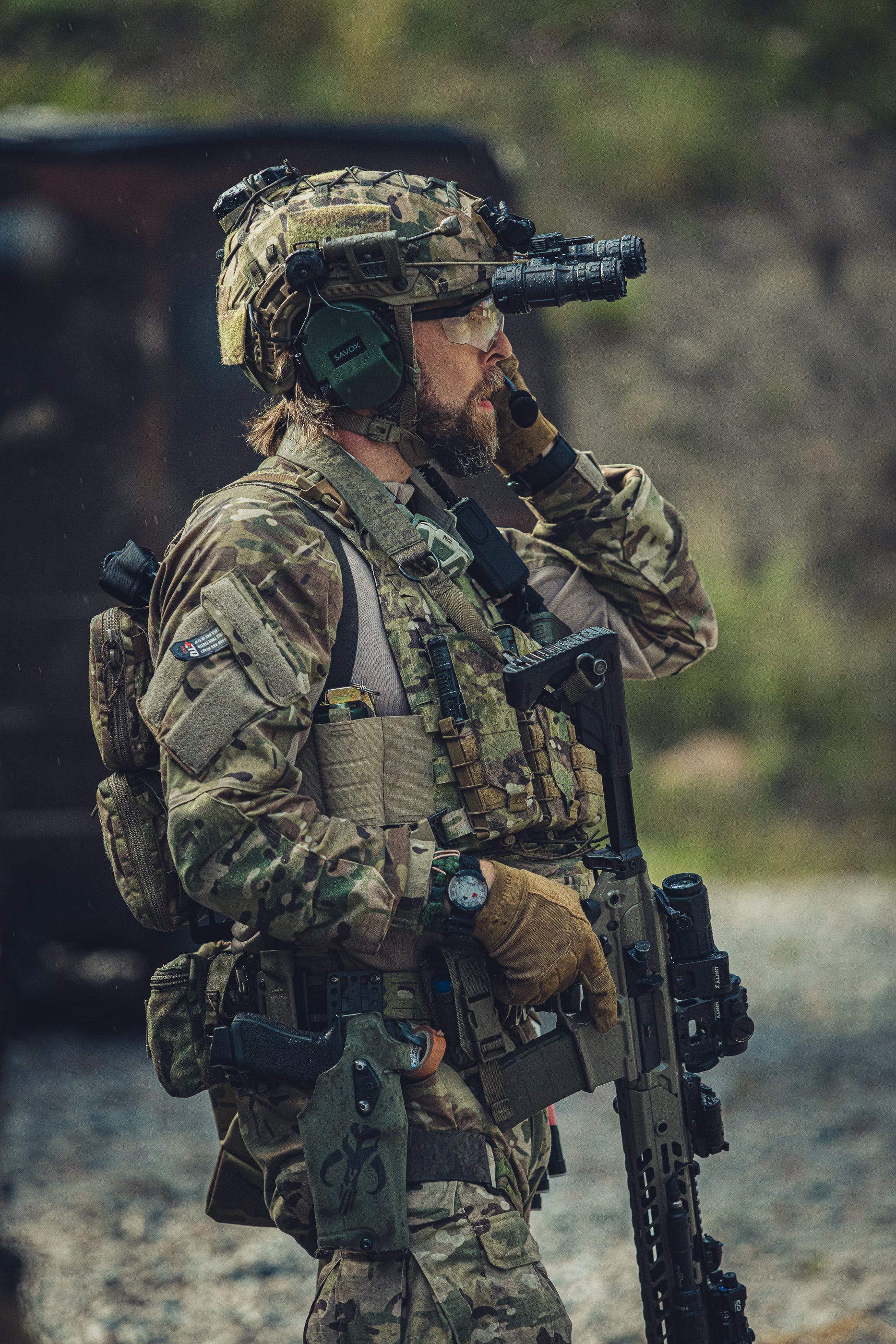 Varusteleka LVPC Plate Carrier, Elastic Mag Pouch Cummerbund