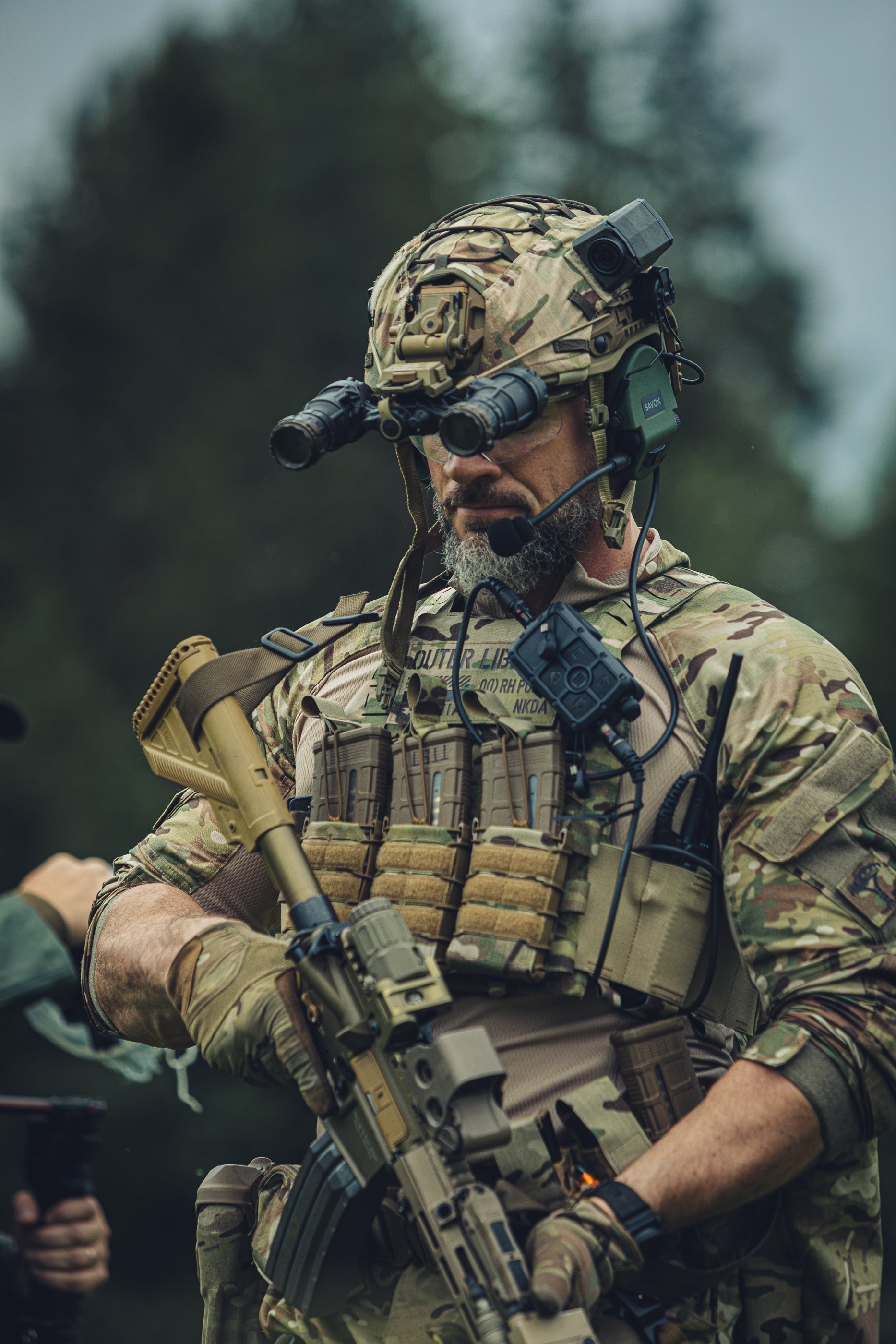 Varusteleka LVPC Plate Carrier, Elastic Mag Pouch Cummerbund