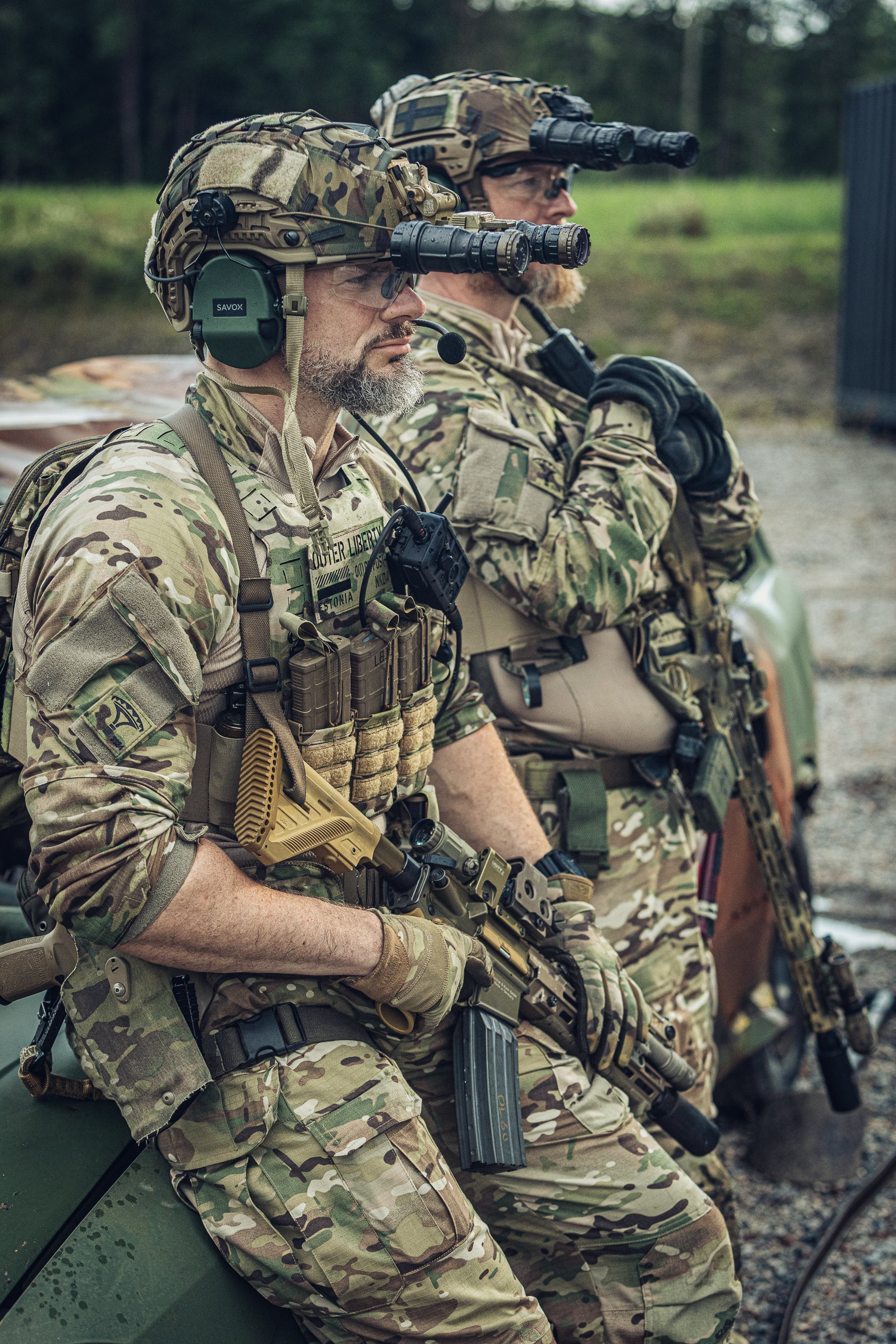 Varusteleka LVPC Plate Carrier, Elastic Mag Pouch Cummerbund